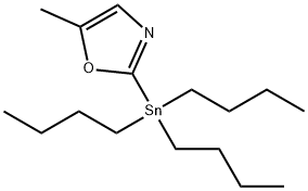 5-methyl-2-(tributylstannyl)-1,3-oxazole Structure