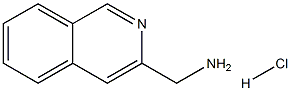 Isoquinolin-3-ylmethanamine hydrochloride Structure