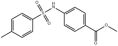 Benzoic acid, 4-[[(4-methylphenyl)sulfonyl]amino]-, methyl ester