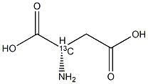 L-Aspartic Acid-2-13C Struktur