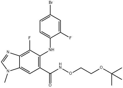 MEK162-N-1,1604812-70-5,结构式