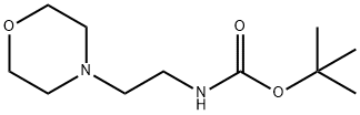 tert-butyl 2-morpholinoethylcarbamate Struktur