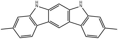 3,9-dimethyl-5,7-dihydroindolo[2,3-b]carbazole Structure