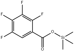 Trimethylsilyl 2,3,4,5-tetrafluorobenzoate Structure