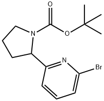 2-(6-Bromopyridin-2-yl)pyrrolidine-1-carboxylate|2-溴-6-(1-Boc-吡咯烷-2-基)吡啶