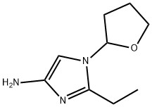 1-(Oxolan-2-yl)-2-ethylimidazol-4-amine|