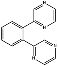 1,2-DI(PYRAZIN-2-YL)BENZENE Structure