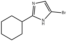 4-Bromo-2-cyclohexyl-1H-imidazole Struktur