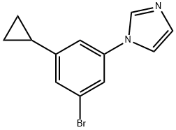 1622843-97-3 1-(3-bromo-5-cyclopropylphenyl)-1H-imidazole