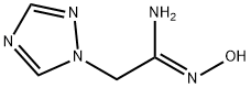 (1Z)-N'-hydroxy-2-(1H-1,2,4-triazol-1-yl)ethanimidamide Struktur