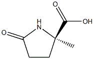 (R)-2-甲基-5-氧代吡咯烷-2-甲酸, 1629052-62-5, 结构式