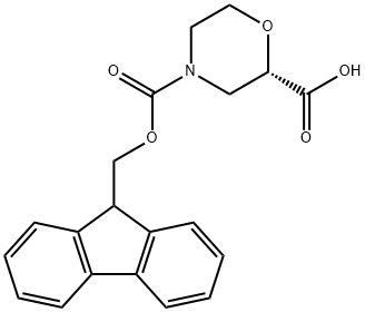 (S)-Fmoc-2-carboxymorpholine,1629738-61-9,结构式