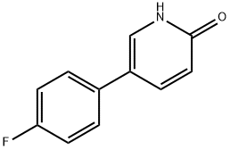 2-Hydroxy-5-(4-fluorophenyl)pyridine, 163563-23-3, 结构式