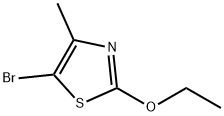5-Bromo-4-methyl-2-ethoxythiazole 结构式