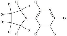 1643542-23-7 2-Bromo-5-(pyrrolidino)pyridine-d11