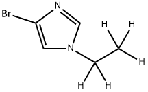 4-Bromo-1-(ethyl-d5)-imidazole Structure