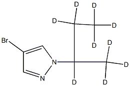 1643564-49-1 4-Bromo-1-(sec-butyl-d9)-pyrazole