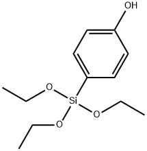 4-(triethoxysilyl)phenol Structure