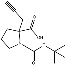 1-[(2-methylpropan-2-yl)oxycarbonyl]-2-prop-2-ynylpyrrolidine-2-carboxylic acid