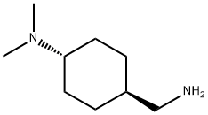trans-4-(Dimethylamino)cyclohexanemethanamine Structure