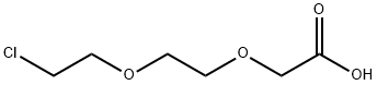 2-(2-(2-氯乙氧基)乙氧基)乙酸, 170304-76-4, 结构式