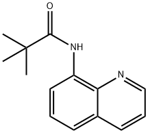 N-(quinolin-8-yl)pivalamide Structure