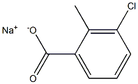 sodium 3-chloro-2-methylbenzoate,1708942-17-9,结构式