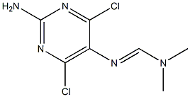 Methanimidamide, N'-(2-amino-4,6-dichloro-5-pyrimidinyl)-N,N-dimethyl-