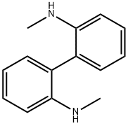 N2,N2'-dimethylbiphenyl-2,2'-diamine Struktur