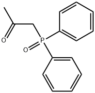 2-Propanone, 1-(diphenylphosphinyl)- Structure
