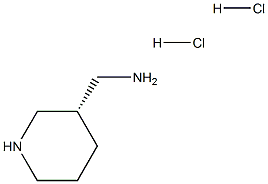 (S)-哌啶-3-甲胺二盐酸盐, 174073-69-9, 结构式