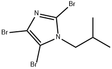 2,4,5-三溴-1-异丁基-1H-咪唑 结构式