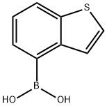 (1-苯并噻吩-4-基)硼酸, 177735-30-7, 结构式