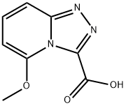 5-methoxy-[1,2,4]triazolo[4,3-a]pyridine-3-carboxylic acid Structure