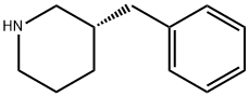 (3S)-3-(Phenylmethyl)piperidine Structure