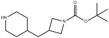 tert-butyl 3-[(piperidin-4-yl)methyl]azetidine-1-carboxylate|tert-butyl 3-[(piperidin-4-yl)methyl]azetidine-1-carboxylate