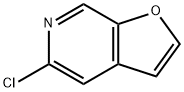 5-Chlorofuro[2,3-c]pyridine Struktur