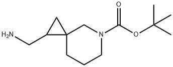 tert-butyl 1-(aminomethyl)-5-azaspiro[2.5]octane-5-carboxylate Structure