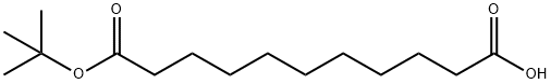 十一碳二酸单叔丁酯,1789702-17-5,结构式