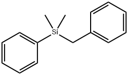 Benzene, [dimethyl(phenylmethyl)silyl]- Structure