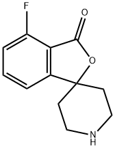 4-fluoro-3H-spiro[2-benzofuran-1,4'-piperidin]-3-one,180160-52-5,结构式