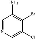 4-溴-5-氯吡啶-3-胺,1802434-30-5,结构式