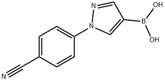 1802481-33-9 1-(4-Cyanophenyl)-1H-pyrazole-4-boronic acid