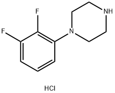 1-(2,3-difluorophenyl)piperazine hydrochloride Struktur