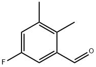 5-Fluoro-2,3-Dimethylbenzaldehyde Struktur