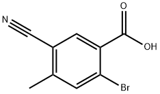 2-Bromo-5-cyano-4-methylbenzoic acid|