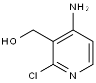 (4-amino-2-chloropyridin-3-yl)methanol Struktur