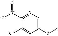 3-氯-5-甲氧基-2-硝基吡啶,1807062-29-8,结构式