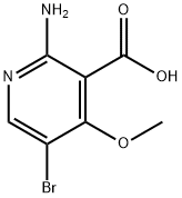 1820704-59-3 2-氨基-5-溴-4-甲氧基烟酸
