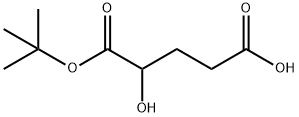 5-(tert-butoxy)-4-hydroxy-5-oxopentanoic acid Structure